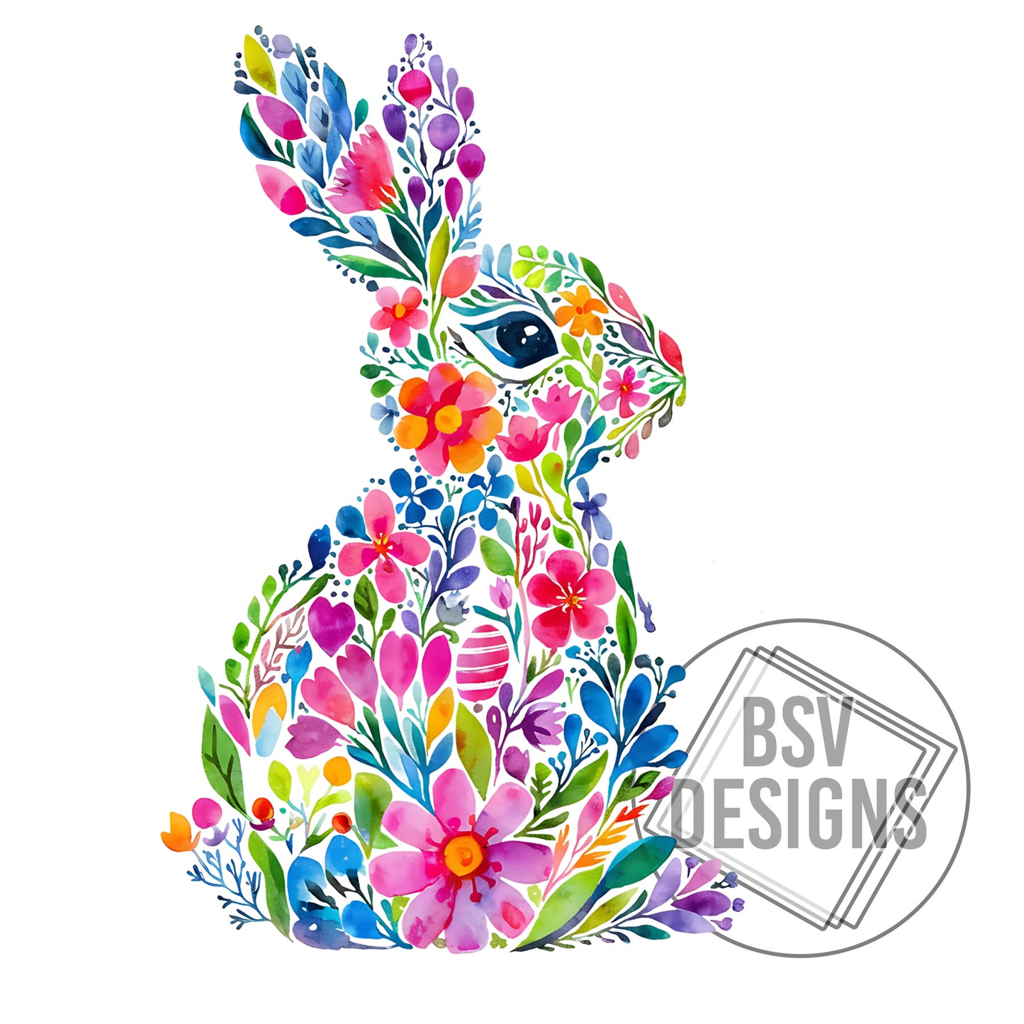 Floral Bunny