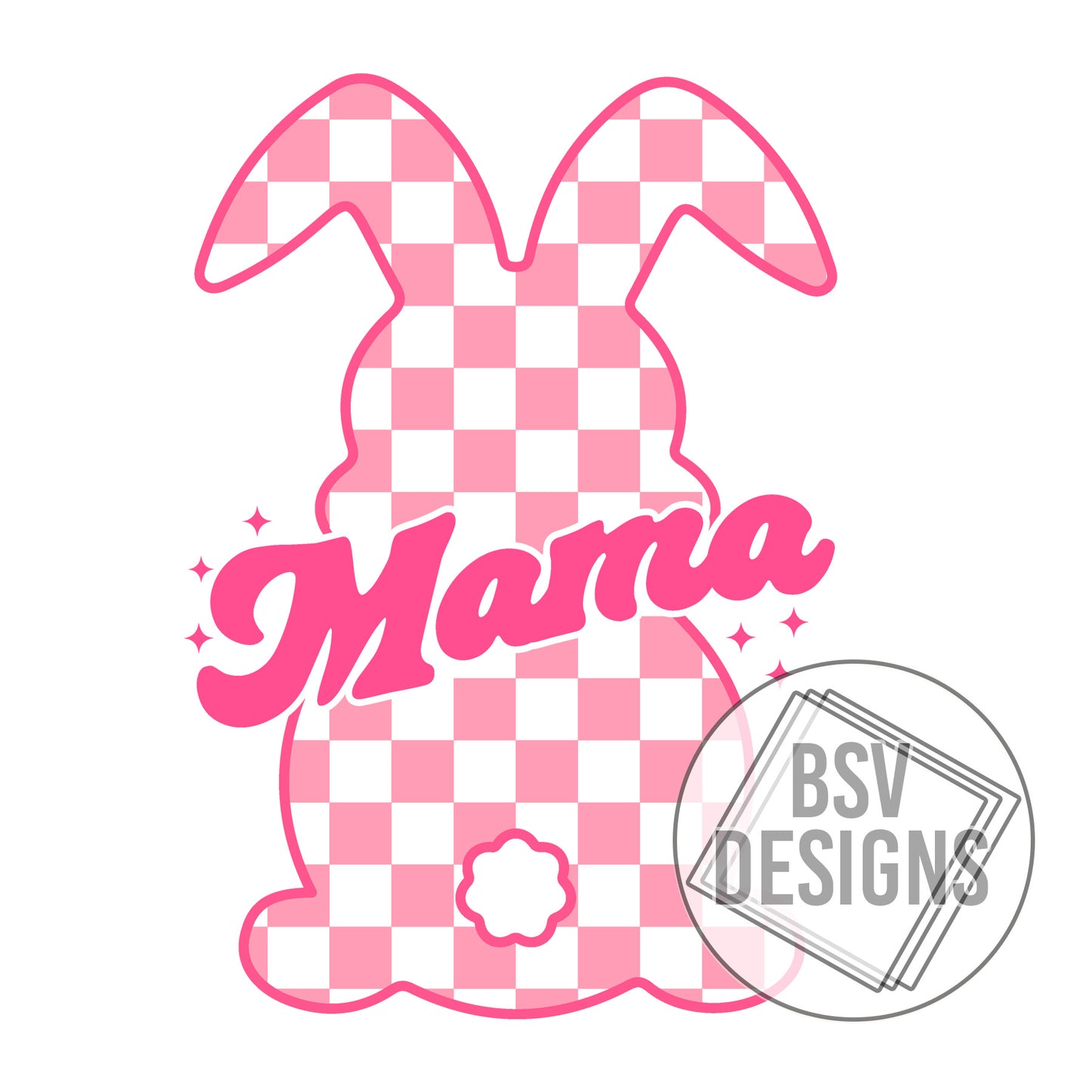 Mama Bunny Checkered